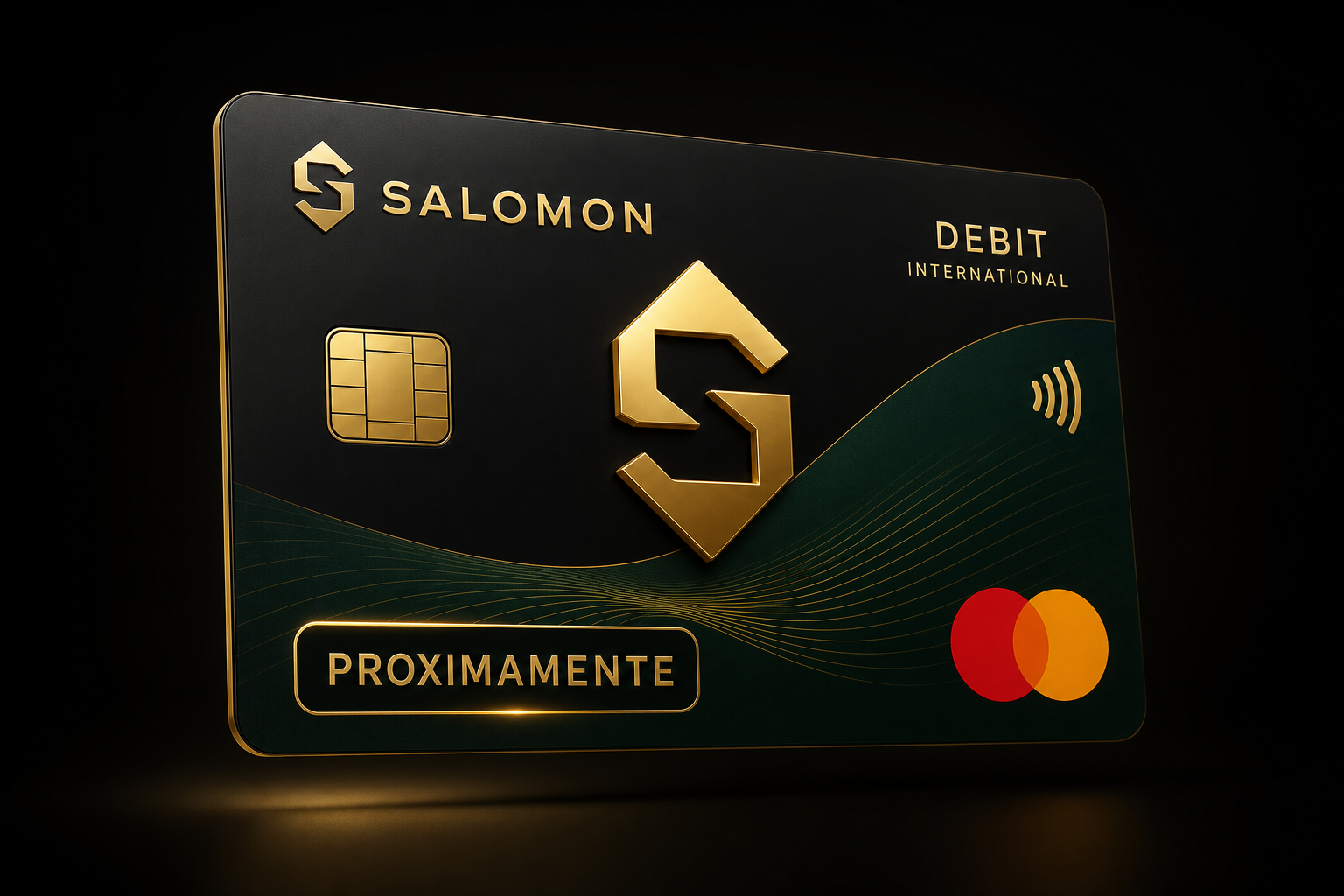Tarjeta débito internacional Salomon Mastercard
